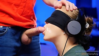New Game Of Taste: Blindfolded Teen Explores Tastes And Desires In 4k