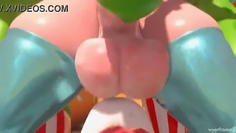Princess Rosalina Futa'S Big Natural Tits And Big Ass Get Some Cock Worship